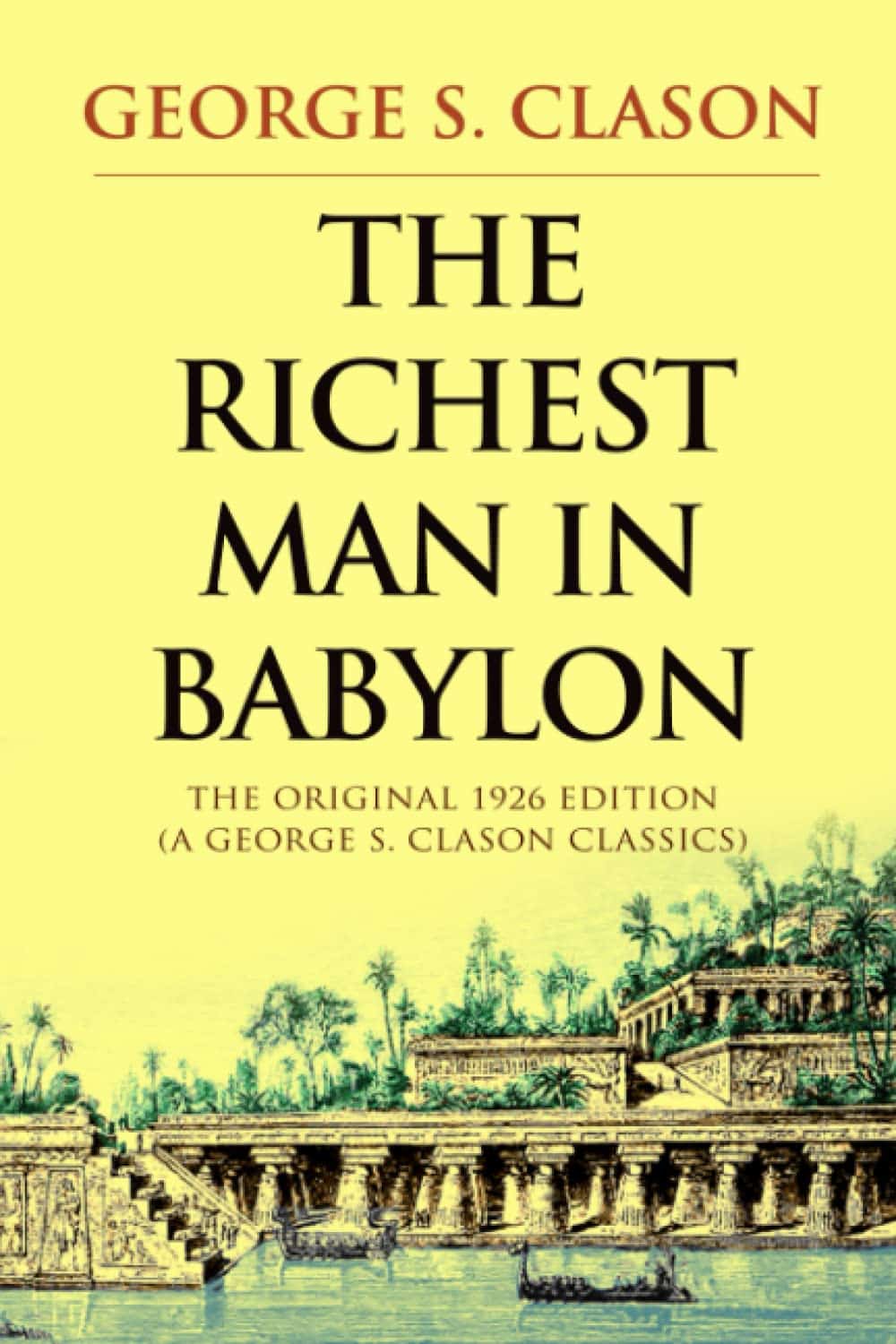 The Richest Man In Babylon - Book Front Cover