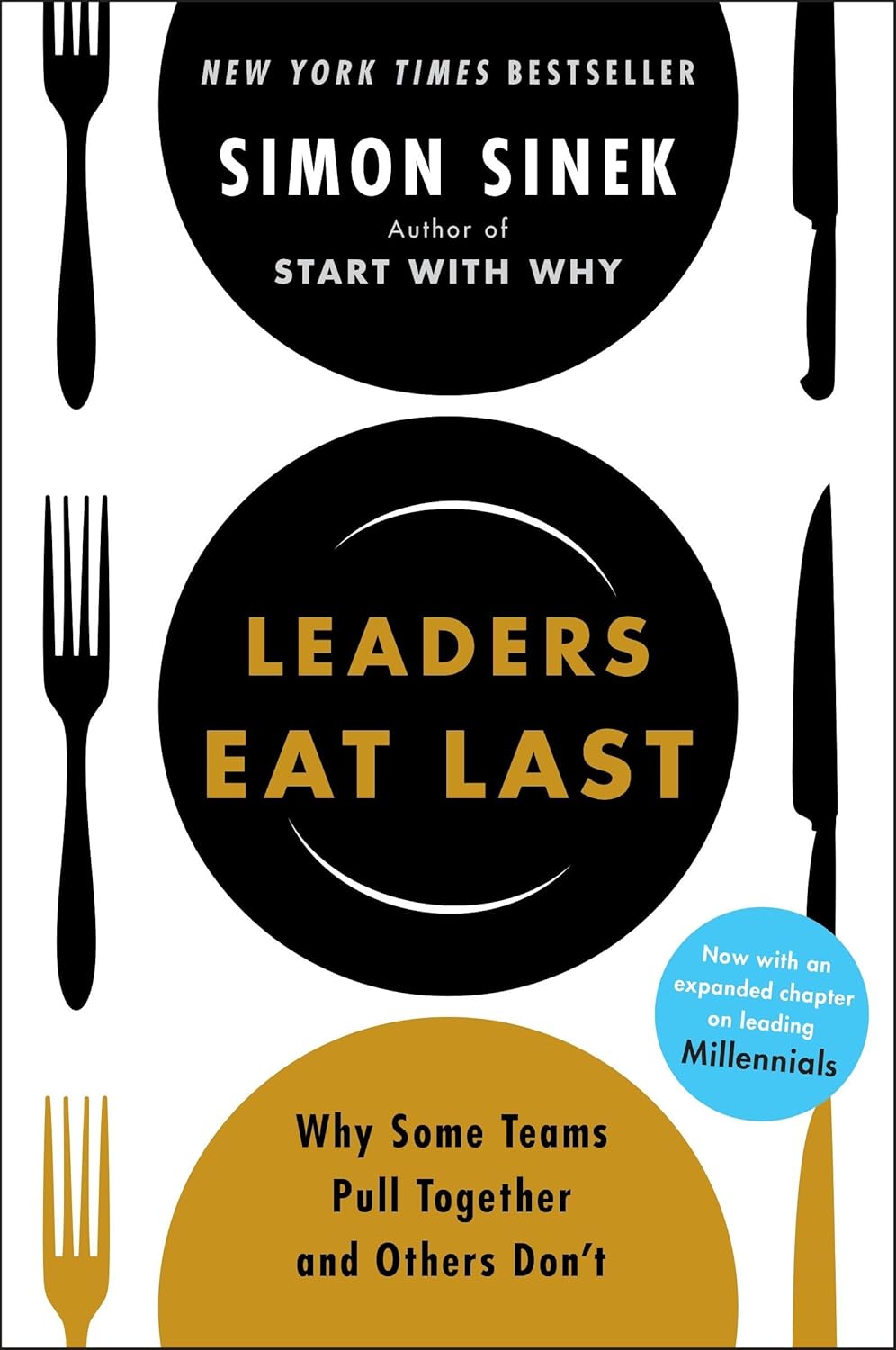 Leader Eat Last - book front cover