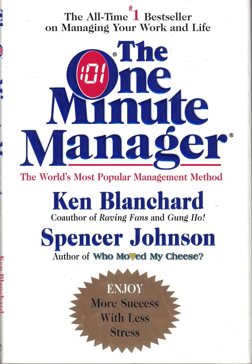 One Minute Manager - Book Front Cover